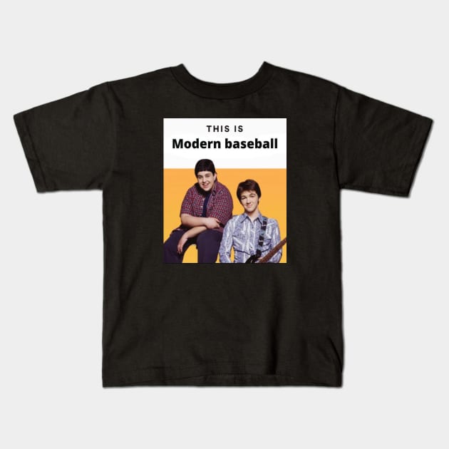 This is Modern Baseball Kids T-Shirt by In every mood